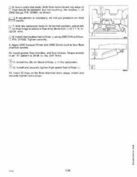 1994 Johnson/Evinrude "ER" CV 85 thru 115 outboards Service Repair Manual P/N 500610, Page 79