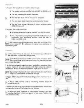 1994 Johnson/Evinrude "ER" CV 85 thru 115 outboards Service Repair Manual P/N 500610, Page 85