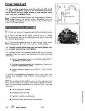 1994 Johnson/Evinrude "ER" CV 85 thru 115 outboards Service Repair Manual P/N 500610, Page 113