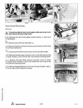 1994 Johnson/Evinrude "ER" CV 85 thru 115 outboards Service Repair Manual P/N 500610, Page 134