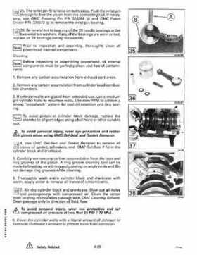 1994 Johnson/Evinrude "ER" CV 85 thru 115 outboards Service Repair Manual P/N 500610, Page 142