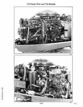 1994 Johnson/Evinrude "ER" CV 85 thru 115 outboards Service Repair Manual P/N 500610, Page 162