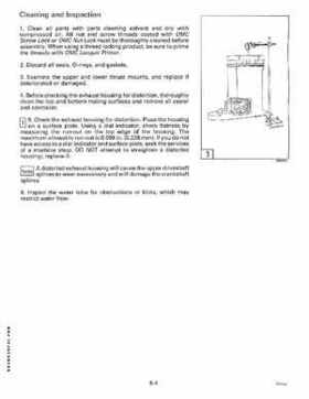 1994 Johnson/Evinrude "ER" CV 85 thru 115 outboards Service Repair Manual P/N 500610, Page 167