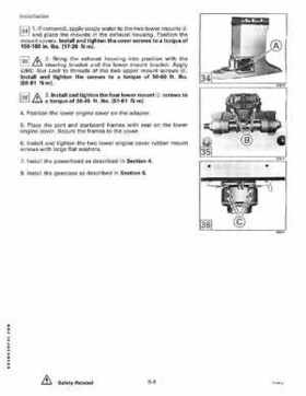 1994 Johnson/Evinrude "ER" CV 85 thru 115 outboards Service Repair Manual P/N 500610, Page 171