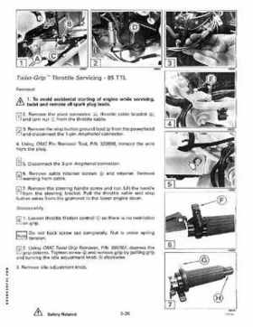 1994 Johnson/Evinrude "ER" CV 85 thru 115 outboards Service Repair Manual P/N 500610, Page 183