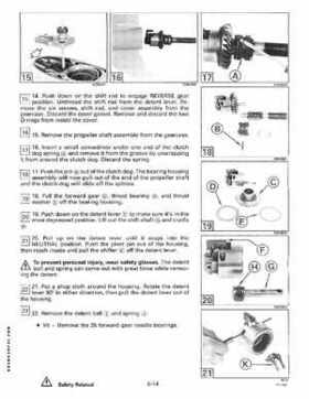 1994 Johnson/Evinrude "ER" CV 85 thru 115 outboards Service Repair Manual P/N 500610, Page 201
