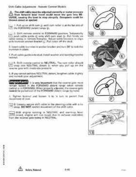 1994 Johnson/Evinrude "ER" CV 85 thru 115 outboards Service Repair Manual P/N 500610, Page 227