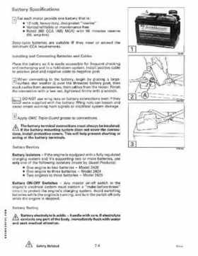 1994 Johnson/Evinrude "ER" CV 85 thru 115 outboards Service Repair Manual P/N 500610, Page 232