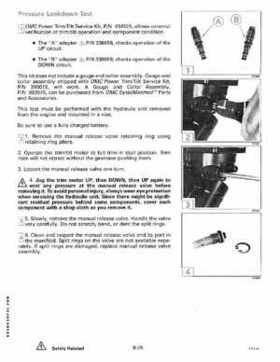 1994 Johnson/Evinrude "ER" CV 85 thru 115 outboards Service Repair Manual P/N 500610, Page 284