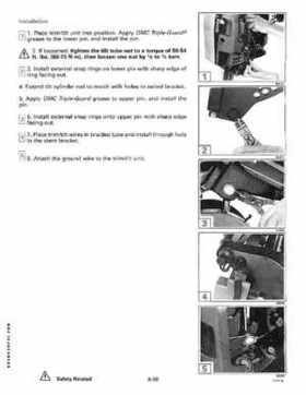 1994 Johnson/Evinrude "ER" CV 85 thru 115 outboards Service Repair Manual P/N 500610, Page 296