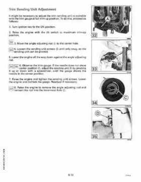 1994 Johnson/Evinrude "ER" CV 85 thru 115 outboards Service Repair Manual P/N 500610, Page 330