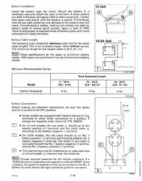1994 Johnson/Evinrude Electric outboards Service Manual, Page 21