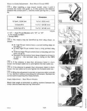 1994 Johnson/Evinrude Electric outboards Service Manual, Page 23