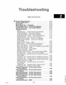 1994 Johnson/Evinrude Electric outboards Service Manual, Page 25