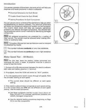 1994 Johnson/Evinrude Electric outboards Service Manual, Page 28