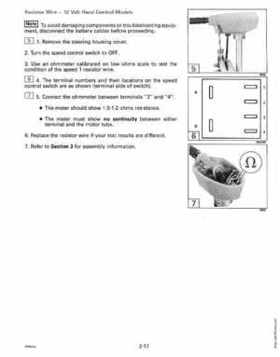 1994 Johnson/Evinrude Electric outboards Service Manual, Page 40