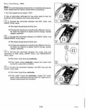 1994 Johnson/Evinrude Electric outboards Service Manual, Page 43