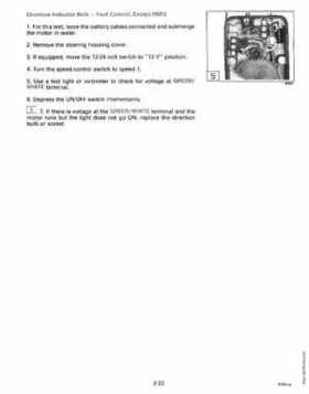 1994 Johnson/Evinrude Electric outboards Service Manual, Page 46