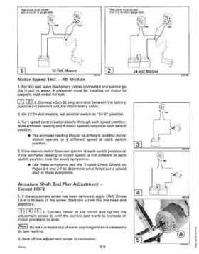 1994 Johnson/Evinrude Electric outboards Service Manual, Page 104