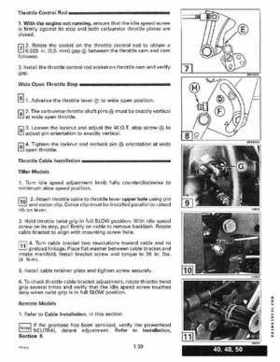 1994 Johnson/Evinrude Outboards 40 thru 55 Service Repair Manual P/N 500608, Page 45