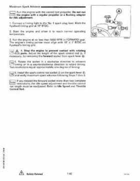 1994 Johnson/Evinrude Outboards 40 thru 55 Service Repair Manual P/N 500608, Page 46