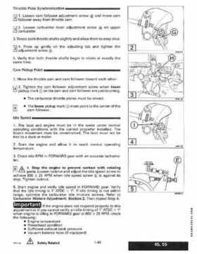 1994 Johnson/Evinrude Outboards 40 thru 55 Service Repair Manual P/N 500608, Page 49