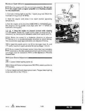 1994 Johnson/Evinrude Outboards 40 thru 55 Service Repair Manual P/N 500608, Page 51