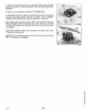 1994 Johnson/Evinrude Outboards 40 thru 55 Service Repair Manual P/N 500608, Page 71
