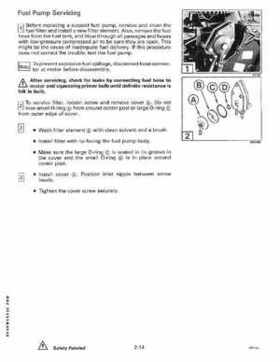 1994 Johnson/Evinrude Outboards 40 thru 55 Service Repair Manual P/N 500608, Page 74