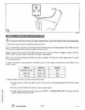 1994 Johnson/Evinrude Outboards 40 thru 55 Service Repair Manual P/N 500608, Page 140