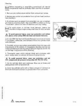 1994 Johnson/Evinrude Outboards 40 thru 55 Service Repair Manual P/N 500608, Page 157