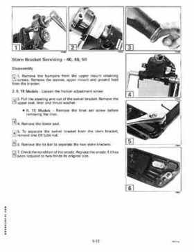 1994 Johnson/Evinrude Outboards 40 thru 55 Service Repair Manual P/N 500608, Page 190