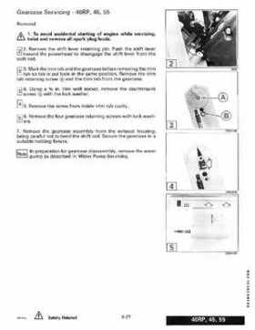 1994 Johnson/Evinrude Outboards 40 thru 55 Service Repair Manual P/N 500608, Page 230