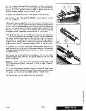 1994 Johnson/Evinrude Outboards 40 thru 55 Service Repair Manual P/N 500608, Page 238