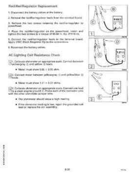1994 Johnson/Evinrude Outboards 40 thru 55 Service Repair Manual P/N 500608, Page 296