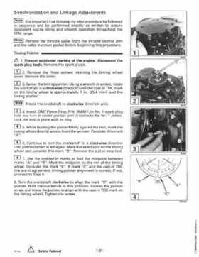 1995 Johnson Evinrude "EO" 60 LV 90, 115, 150, 150C, 175 Service Repair Manual, P/N 503151, Page 37