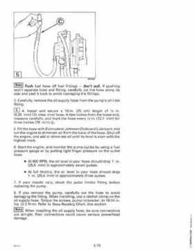 1995 Johnson Evinrude "EO" 60 LV 90, 115, 150, 150C, 175 Service Repair Manual, P/N 503151, Page 63