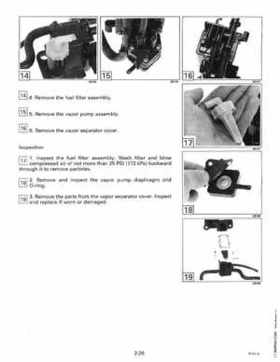 1995 Johnson Evinrude "EO" 60 LV 90, 115, 150, 150C, 175 Service Repair Manual, P/N 503151, Page 74