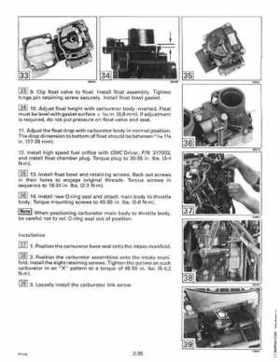 1995 Johnson Evinrude "EO" 60 LV 90, 115, 150, 150C, 175 Service Repair Manual, P/N 503151, Page 83