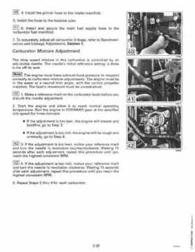 1995 Johnson Evinrude "EO" 60 LV 90, 115, 150, 150C, 175 Service Repair Manual, P/N 503151, Page 84