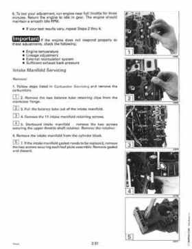 1995 Johnson Evinrude "EO" 60 LV 90, 115, 150, 150C, 175 Service Repair Manual, P/N 503151, Page 85