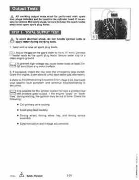 1995 Johnson Evinrude "EO" 60 LV 90, 115, 150, 150C, 175 Service Repair Manual, P/N 503151, Page 117