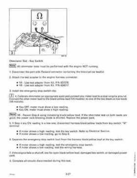 1995 Johnson Evinrude "EO" 60 LV 90, 115, 150, 150C, 175 Service Repair Manual, P/N 503151, Page 119