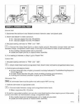 1995 Johnson Evinrude "EO" 60 LV 90, 115, 150, 150C, 175 Service Repair Manual, P/N 503151, Page 122