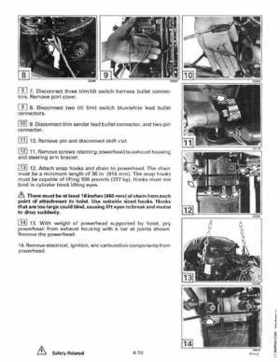 1995 Johnson Evinrude "EO" 60 LV 90, 115, 150, 150C, 175 Service Repair Manual, P/N 503151, Page 139