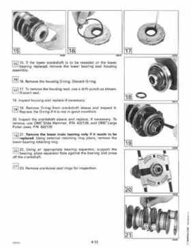 1995 Johnson Evinrude "EO" 60 LV 90, 115, 150, 150C, 175 Service Repair Manual, P/N 503151, Page 142