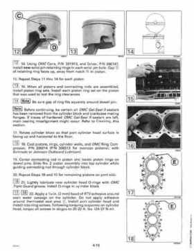 1995 Johnson Evinrude "EO" 60 LV 90, 115, 150, 150C, 175 Service Repair Manual, P/N 503151, Page 148