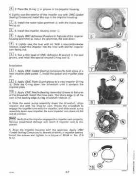 1995 Johnson Evinrude "EO" 60 LV 90, 115, 150, 150C, 175 Service Repair Manual, P/N 503151, Page 183