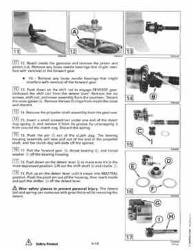 1995 Johnson Evinrude "EO" 60 LV 90, 115, 150, 150C, 175 Service Repair Manual, P/N 503151, Page 190