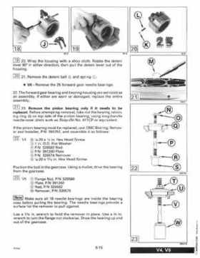 1995 Johnson Evinrude "EO" 60 LV 90, 115, 150, 150C, 175 Service Repair Manual, P/N 503151, Page 191